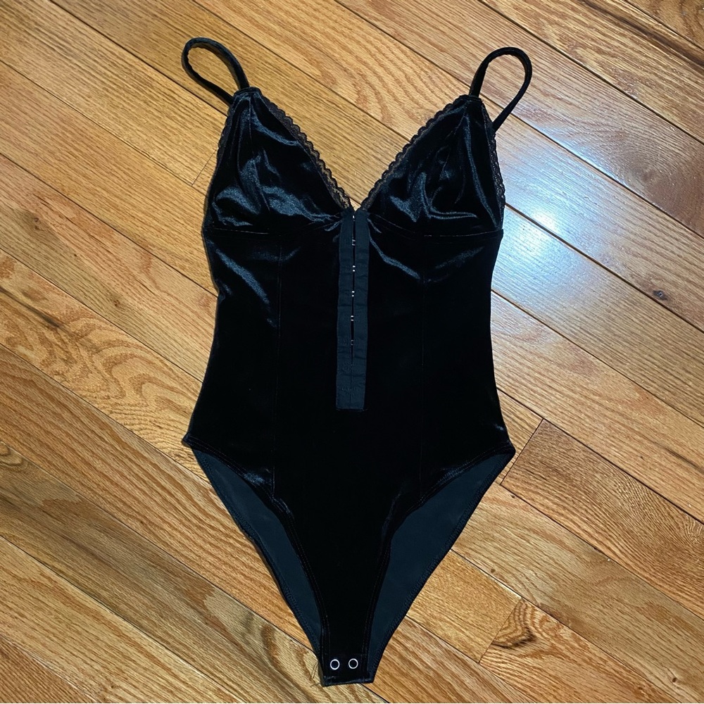 NWOT Velvet Body Suit
